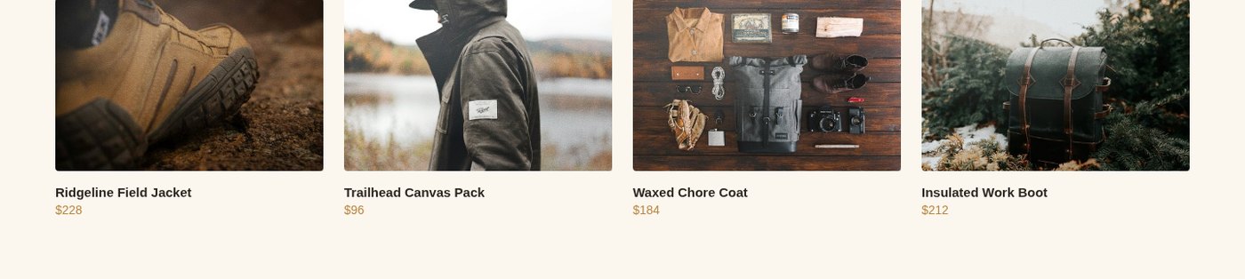 Northline Outfitters — detail view